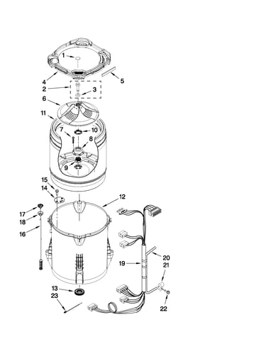Basket and tub parts