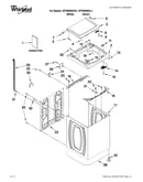 Top and cabinet parts