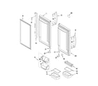 KitchenAid KBFS20EVBL4 refrigerator door parts diagram