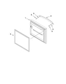 Freezer door parts