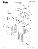 Top and cabinet parts