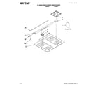 Maytag MGS5752BDW19 cooktop parts diagram