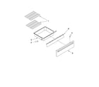 Maytag MGS5752BDW19 drawer and rack parts diagram