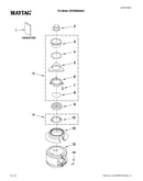 Upper housing and flange parts