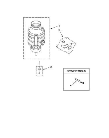 Lower housing and motor parts