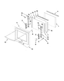 Oven door parts