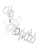 Door and latch parts
