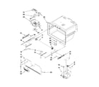 KitchenAid KFXL25RYMS0 freezer liner parts diagram