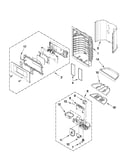 Dispenser front parts