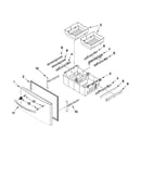 Freezer door parts