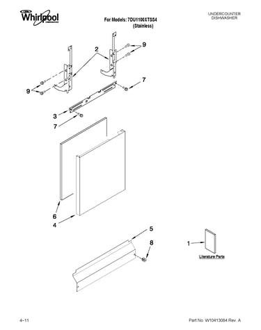 Door and panel parts