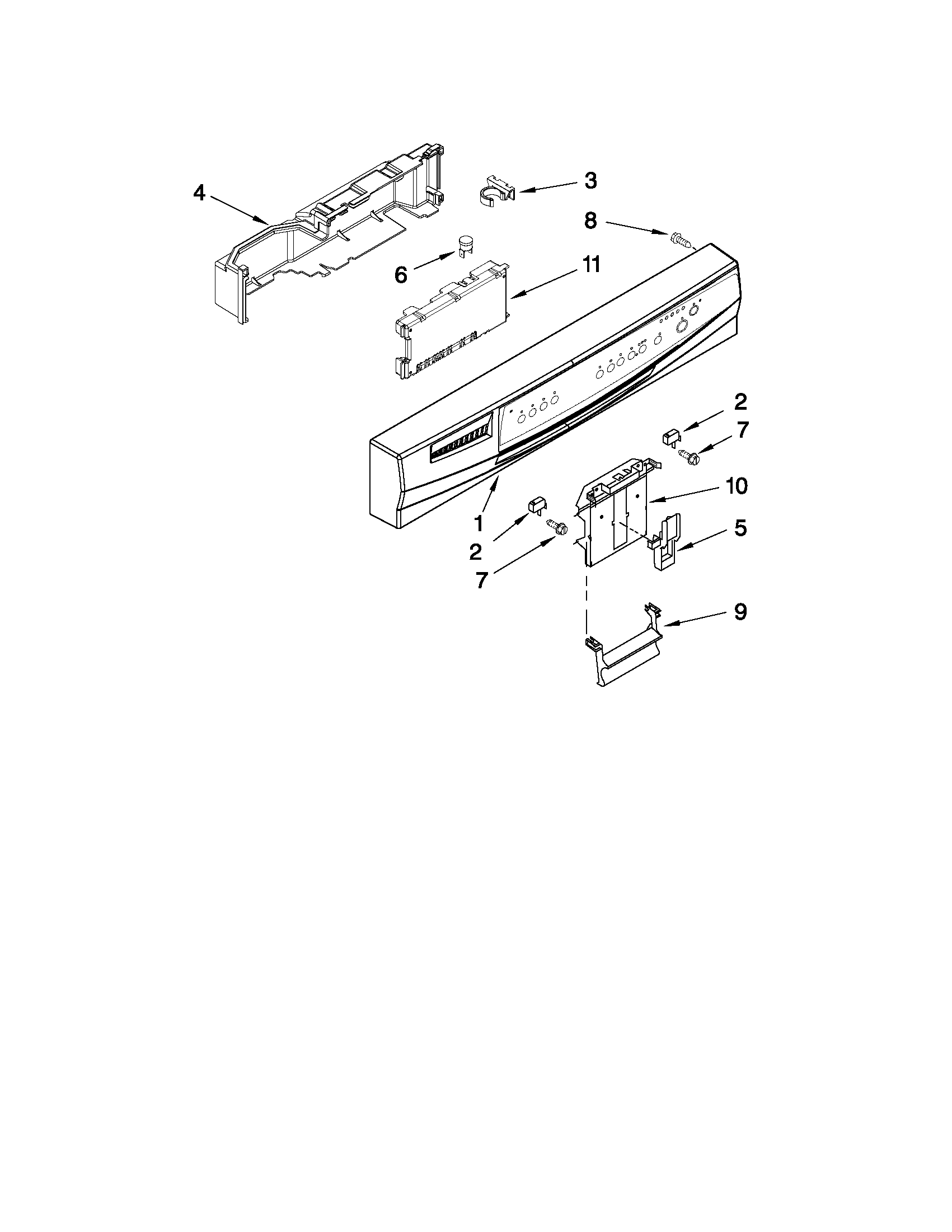 CONTROL PANEL PARTS