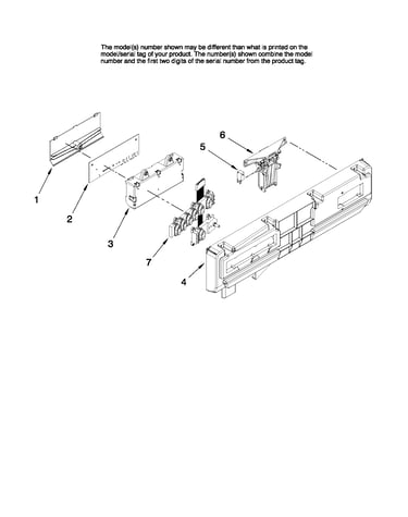 Control panel parts