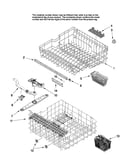 Upper and lower rack parts