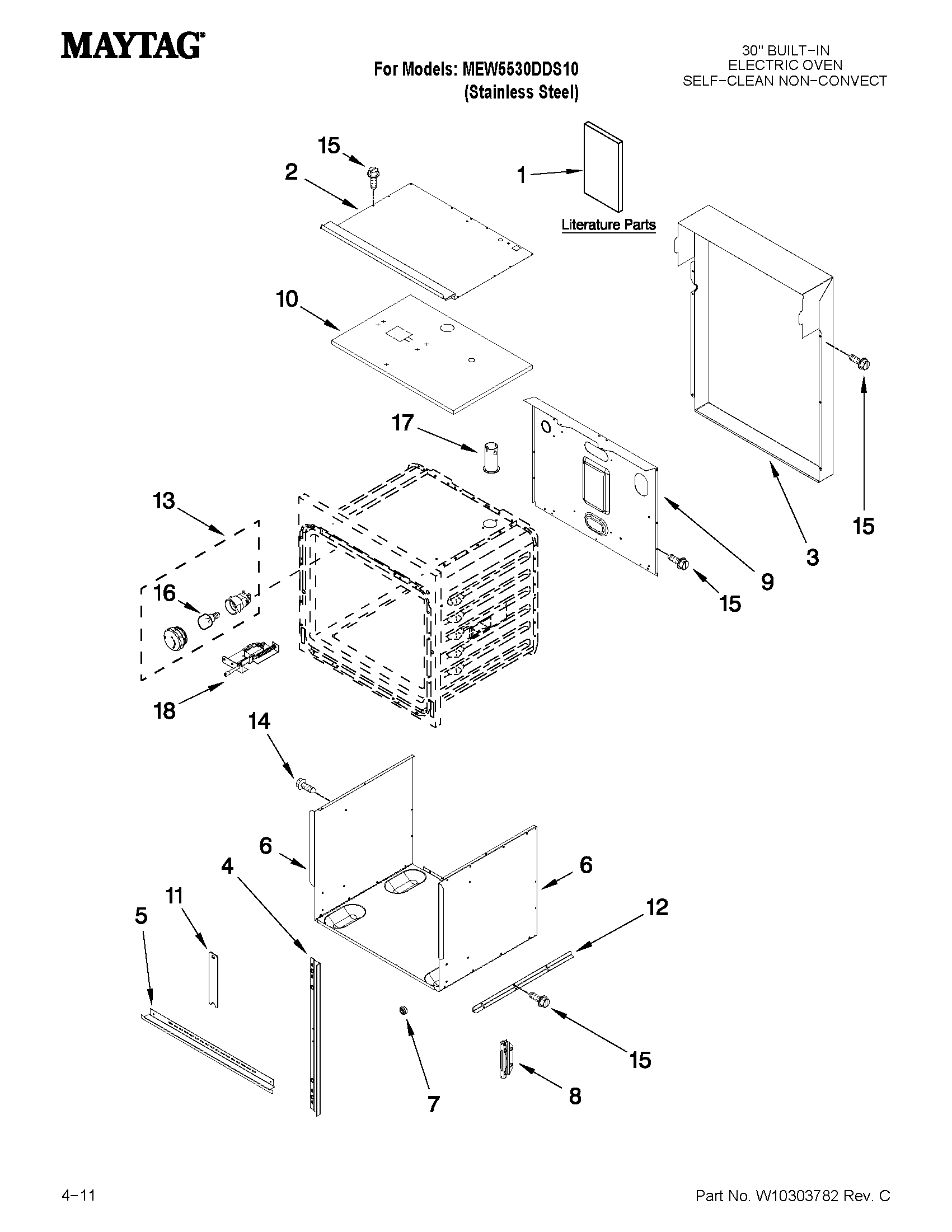 OVEN PARTS