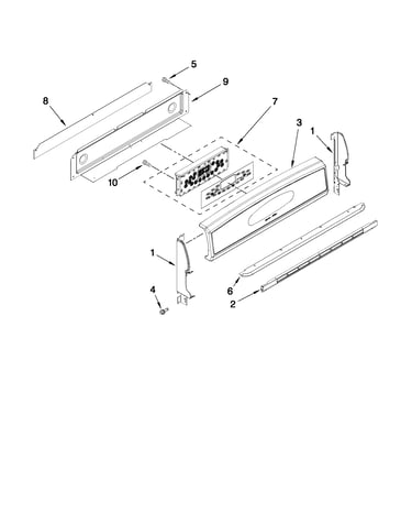 Control panel parts