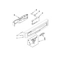 Control panel and latch parts