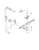 Upper wash and rinse parts