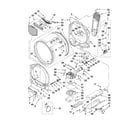 Maytag MEDB850WQ1 bulkhead parts diagram