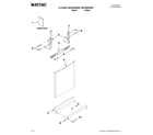 Maytag MDC4809AWB3 door and panel parts diagram