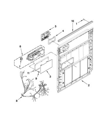 Inner door parts