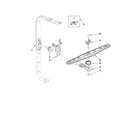 Amana ADB1600AWS4 upper wash and rinse parts diagram