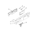 Control panel and latch parts