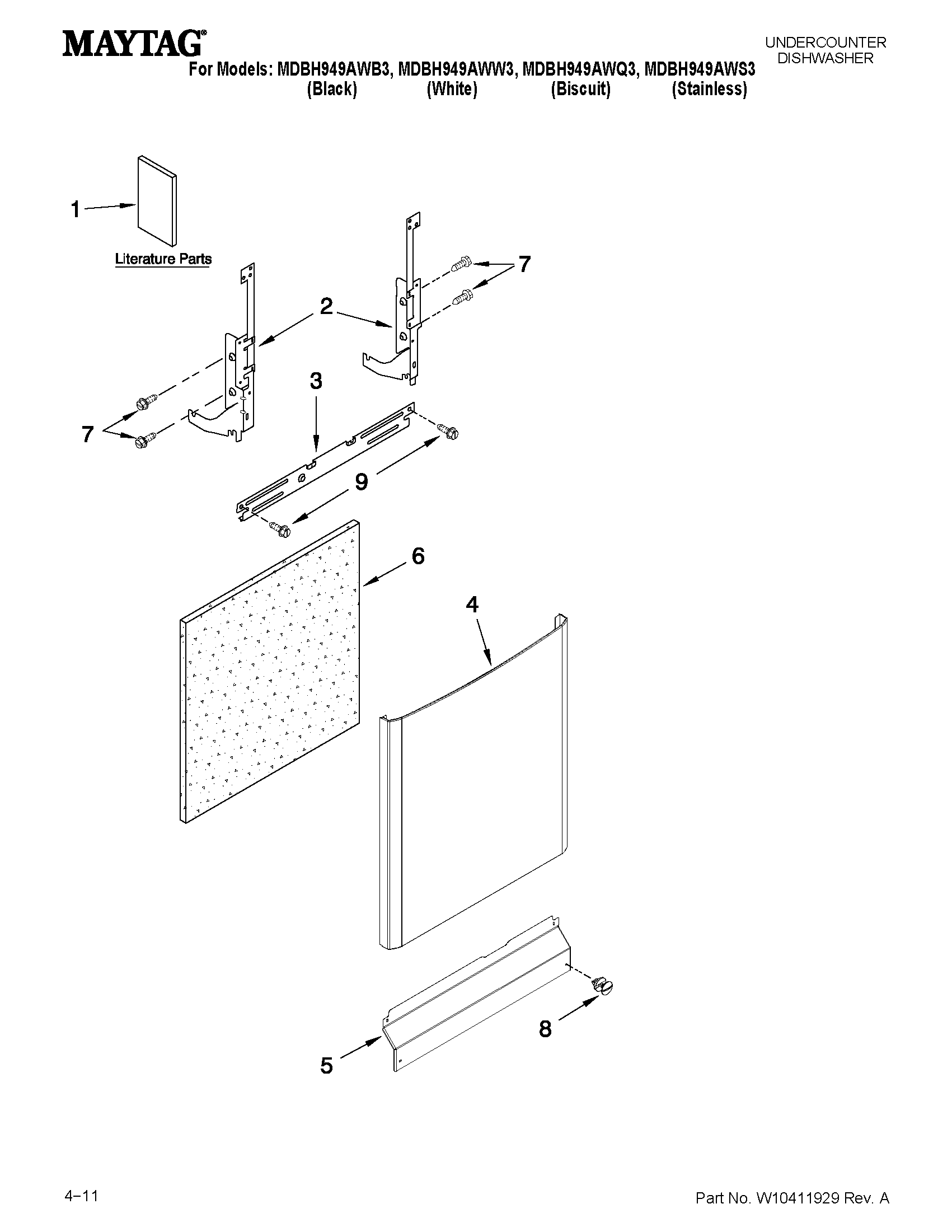 DOOR AND PANEL PARTS