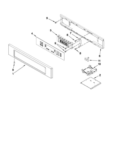 Control panel parts