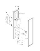 Freezer door parts