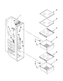 Freezer liner parts