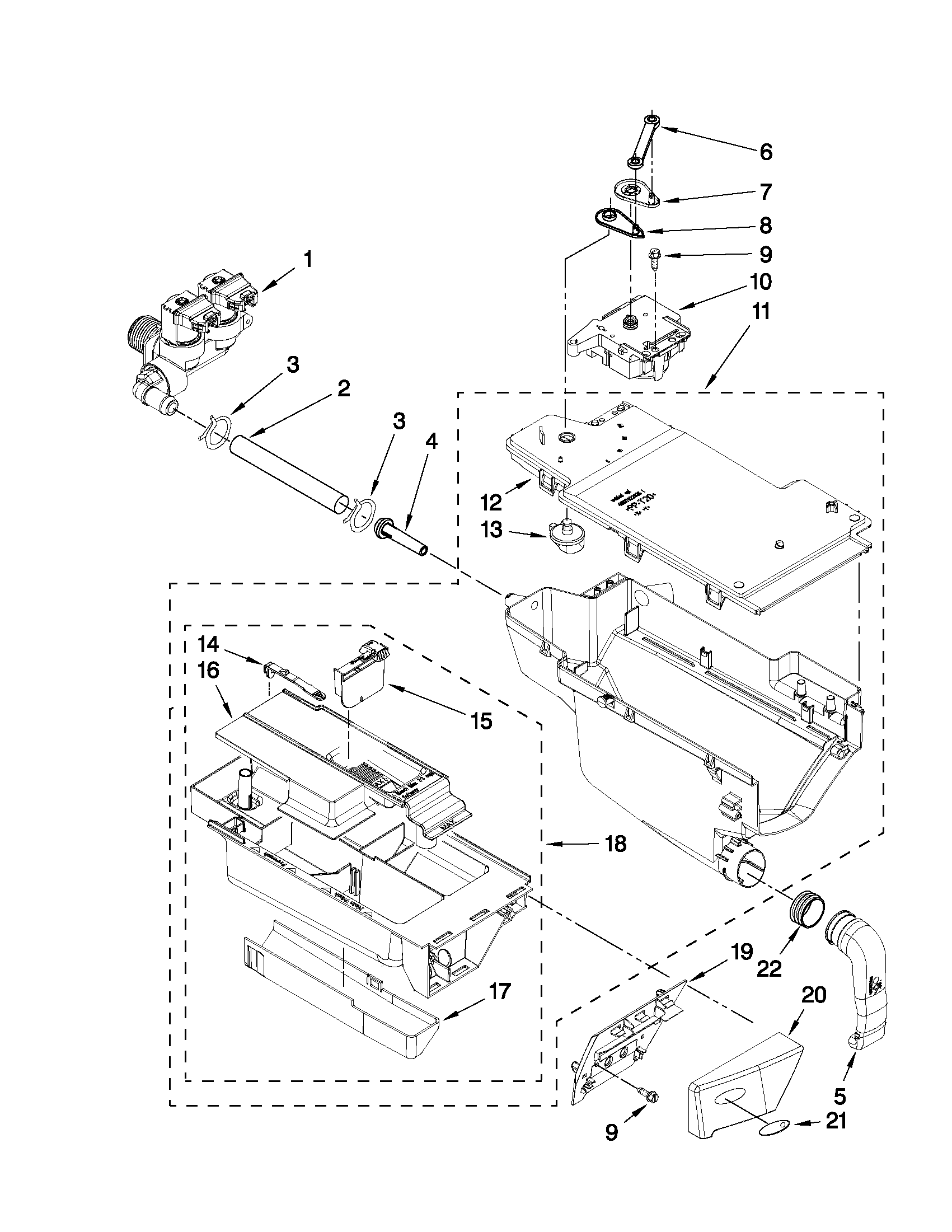 Dispenser parts