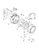Tub and basket parts