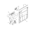 Whirlpool DU1055XTVD7 inner door parts diagram