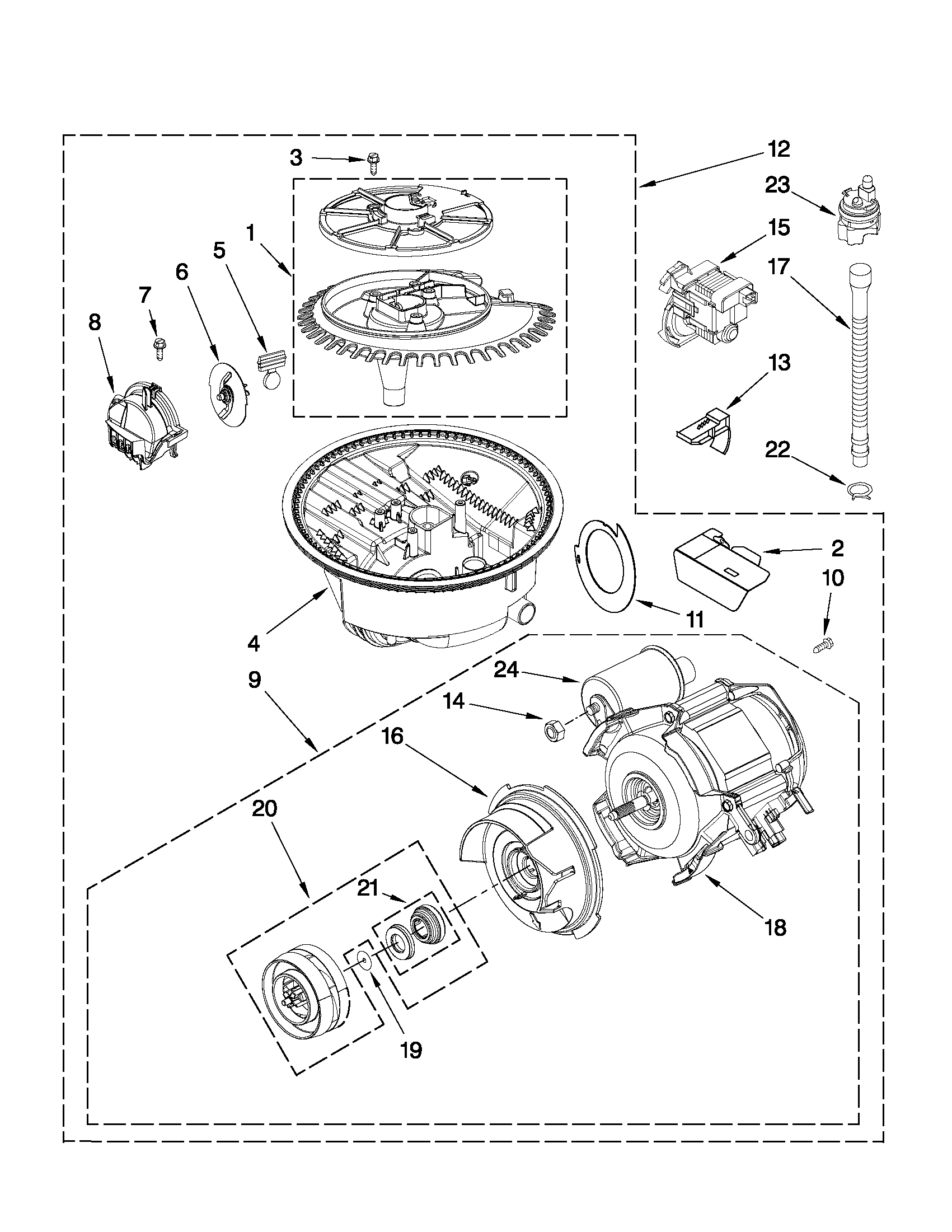 PUMP AND MOTOR PARTS