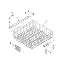 Upper rack and track parts