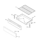 Drawer & broiler parts