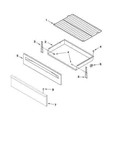 Drawer & broiler parts