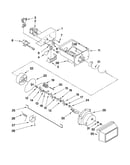 Motor and ice container parts
