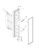 Freezer door parts