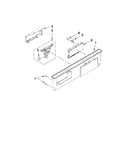 Control panel and latch parts