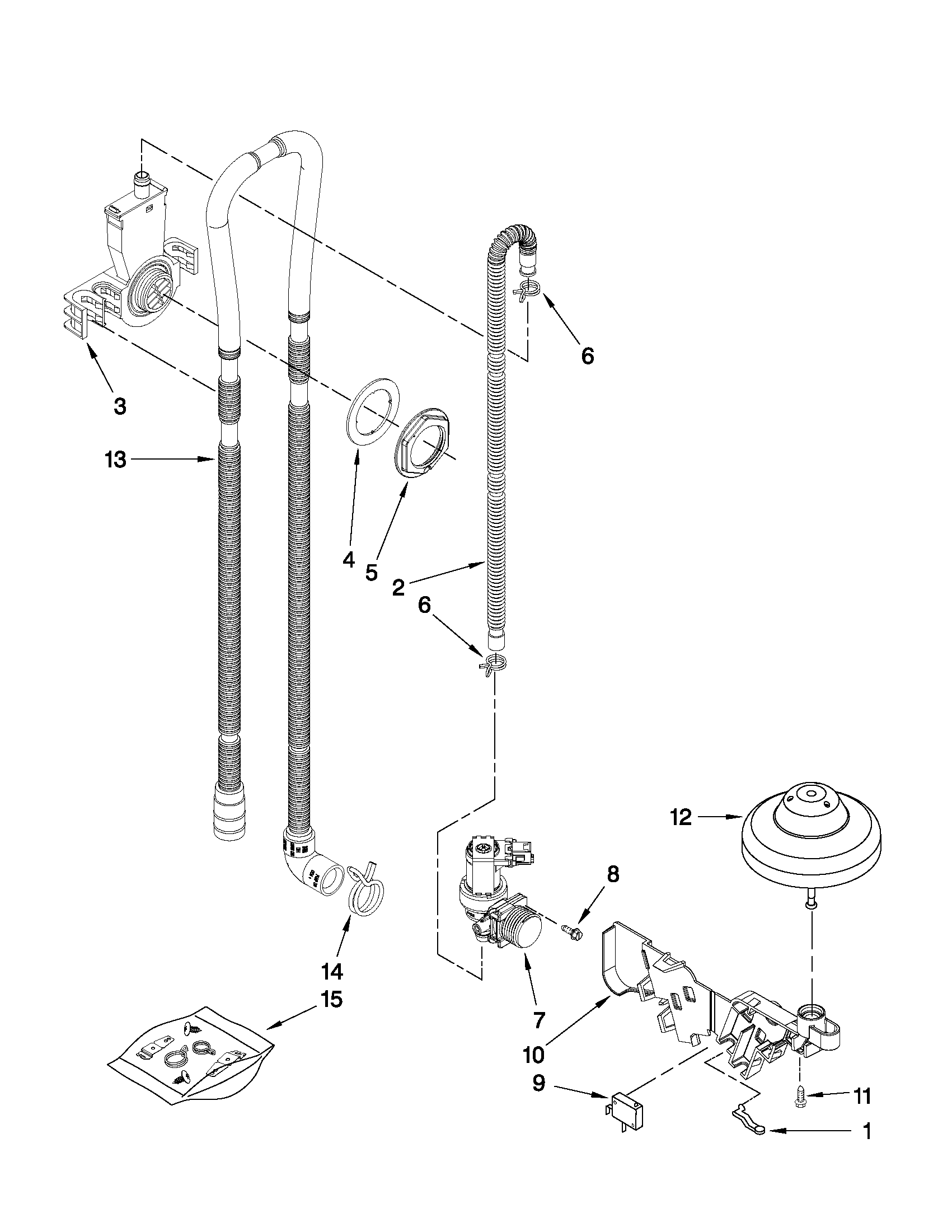 Fill and overfill parts