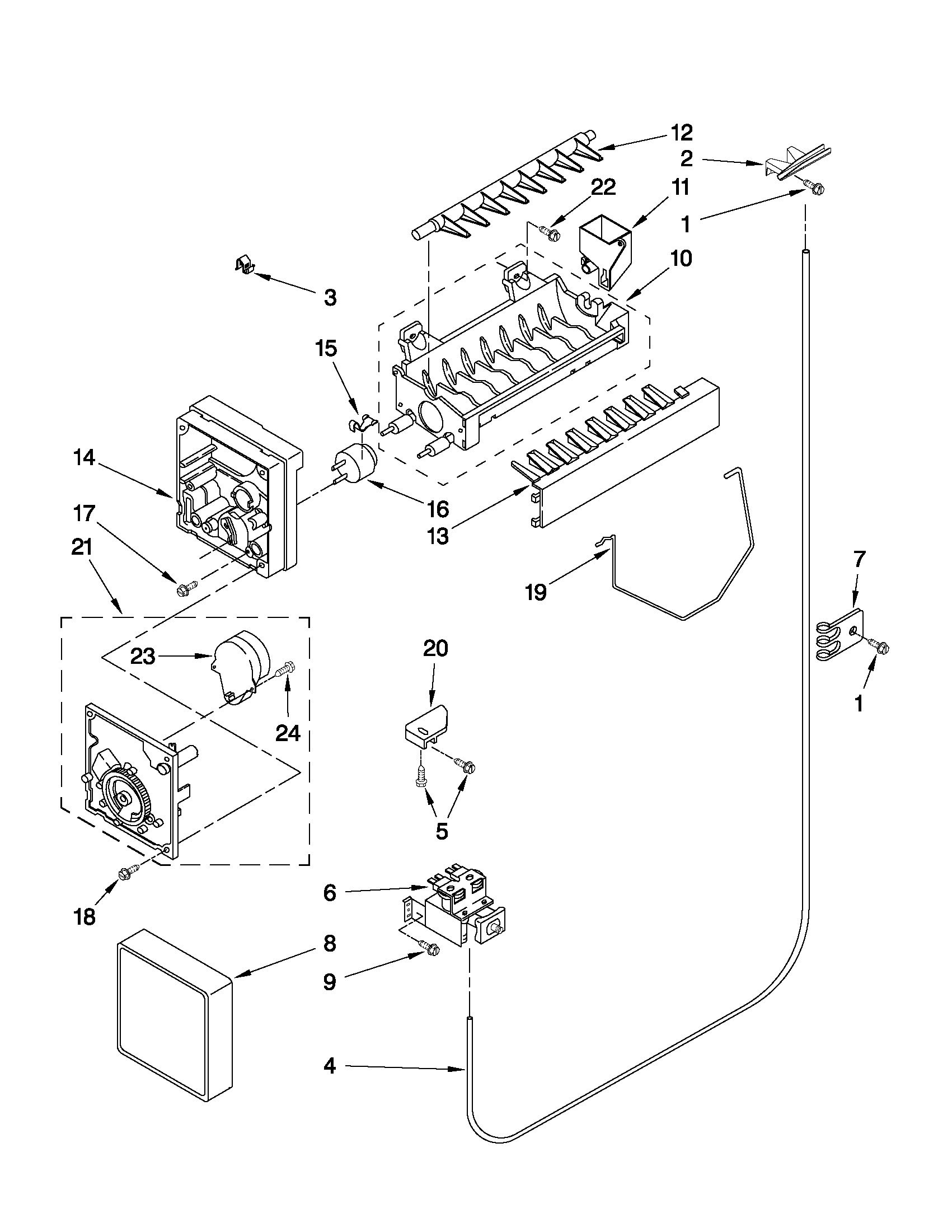Icemaker parts