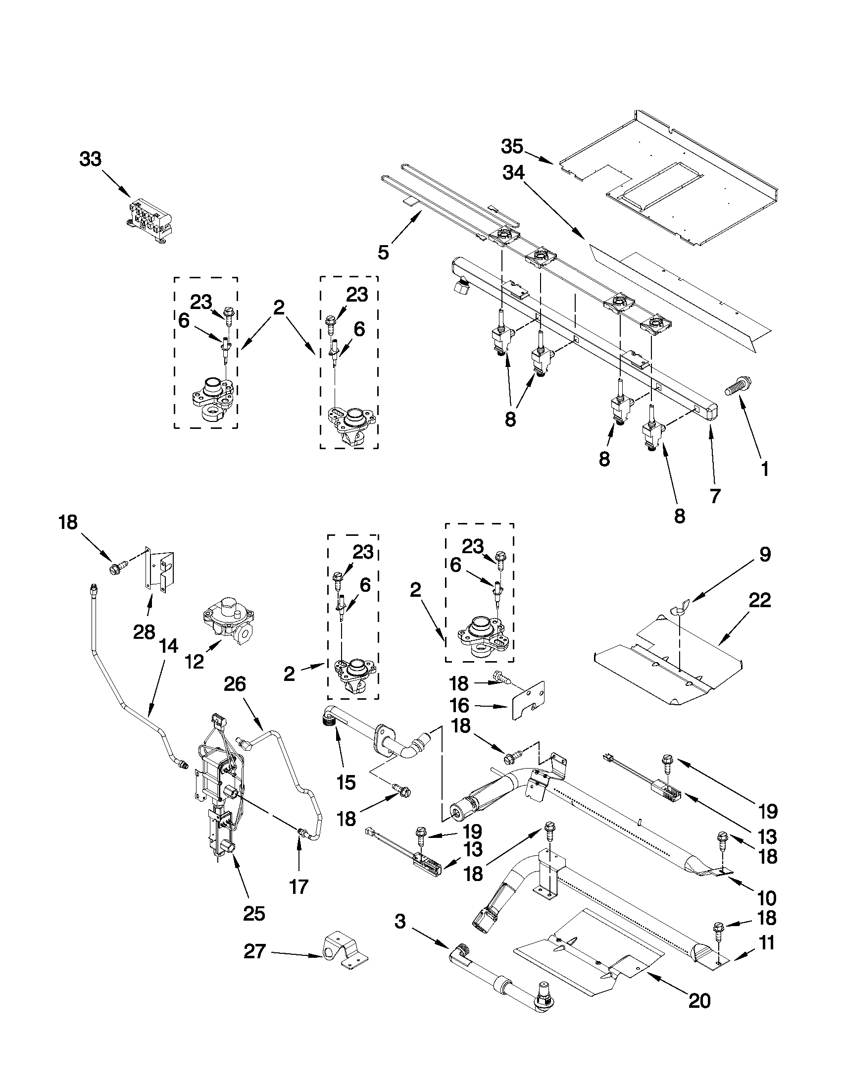 MANIFOLD PARTS