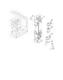Microwave latch board parts