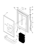 Refrigerator door parts
