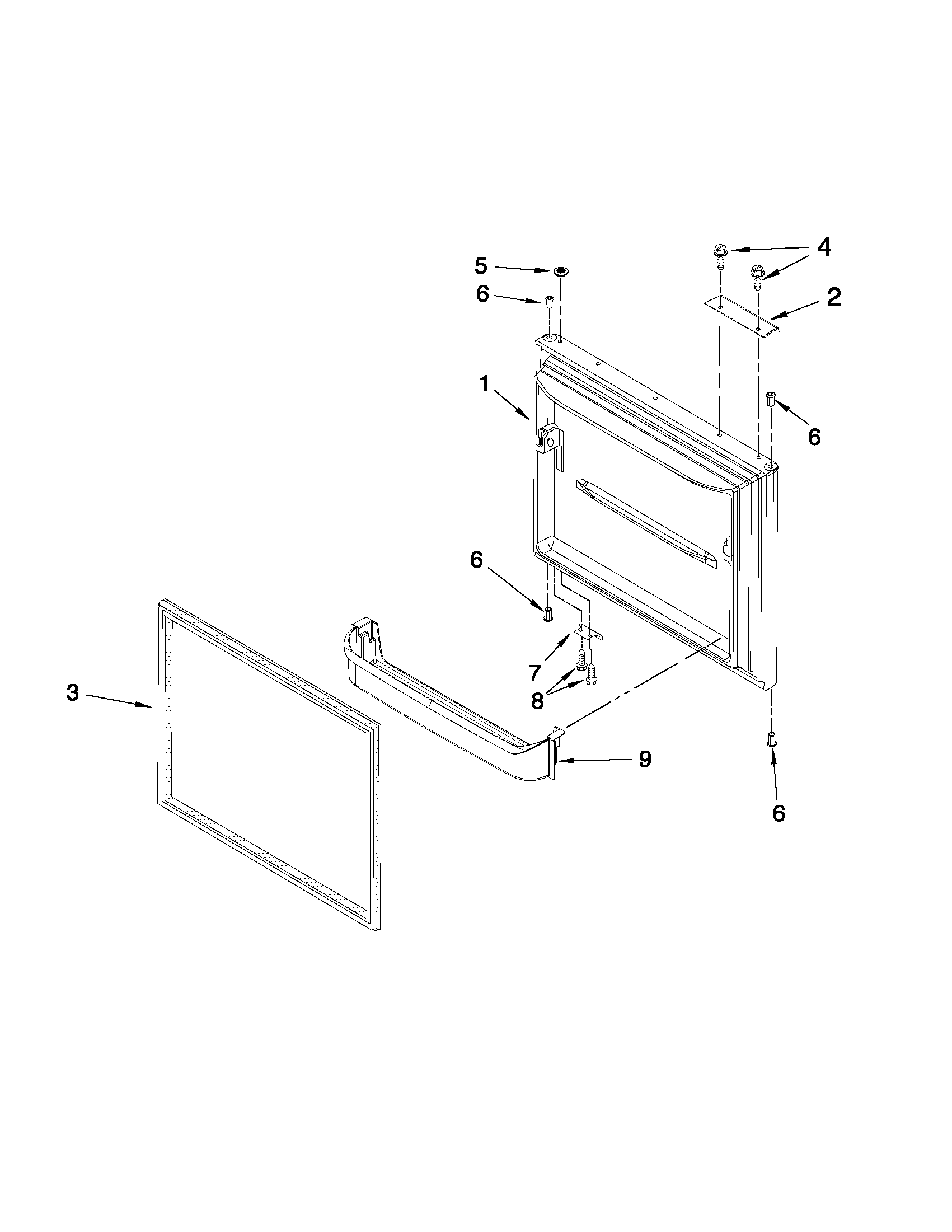 FREEZER DOOR PARTS