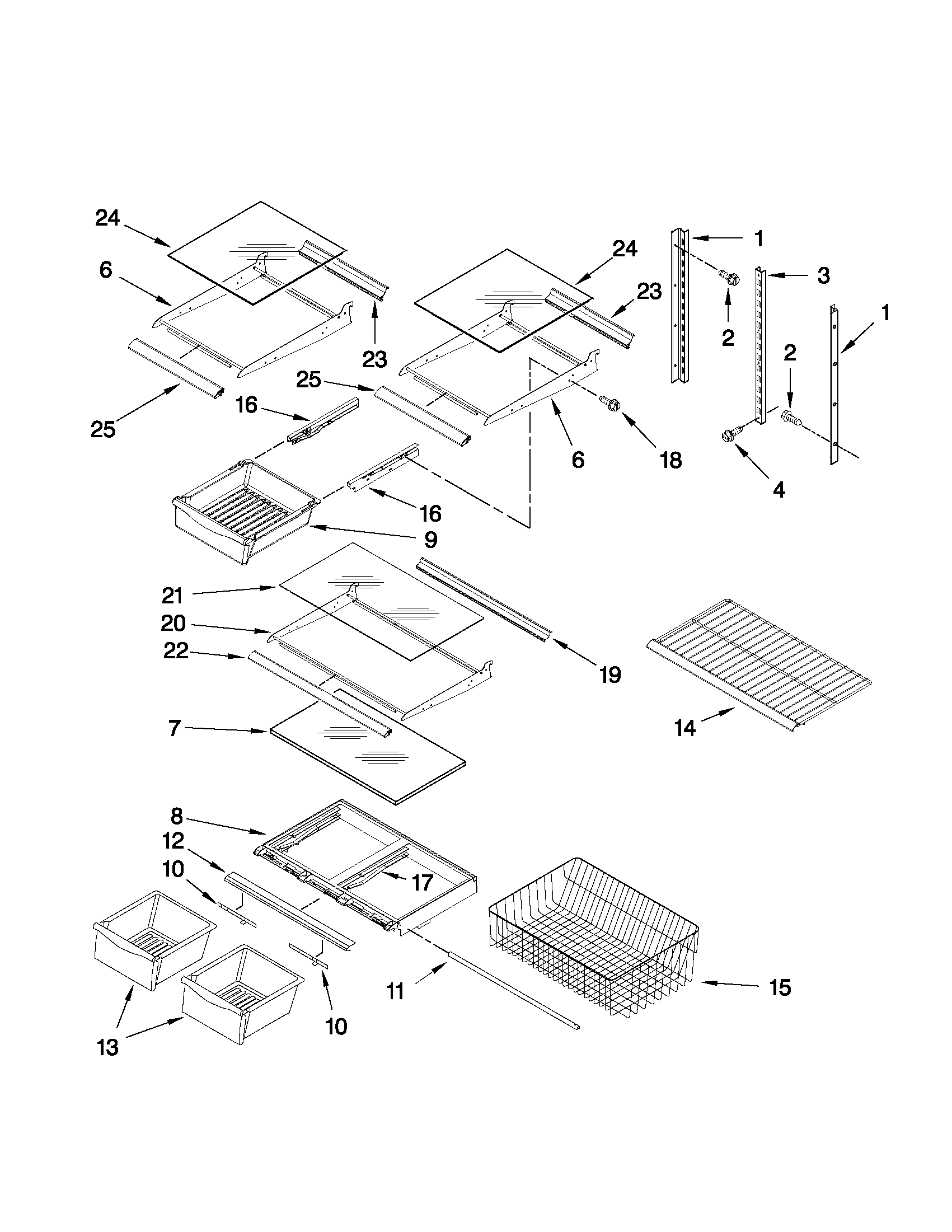 SHELF PARTS