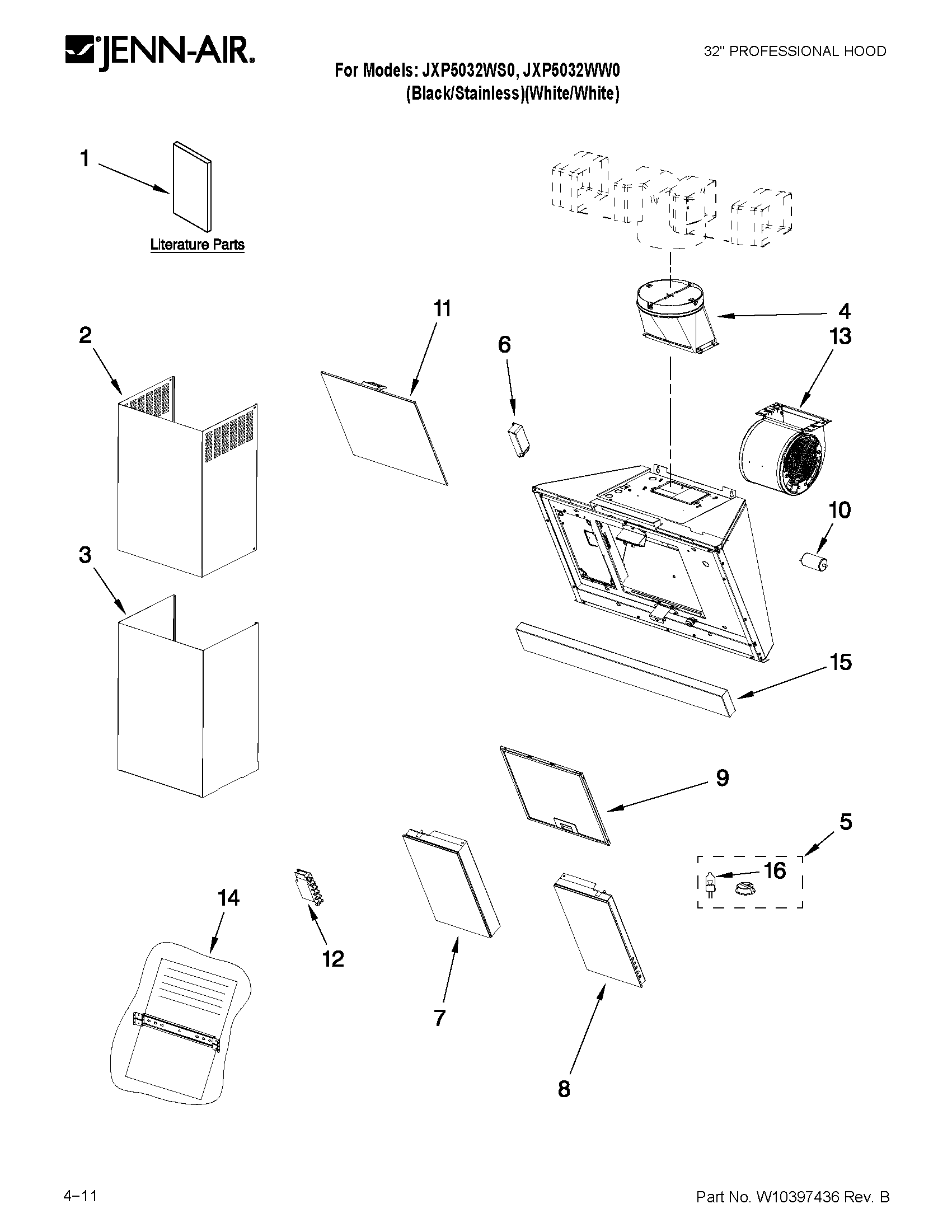 Hood parts