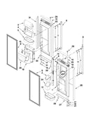 Refrigerator door parts